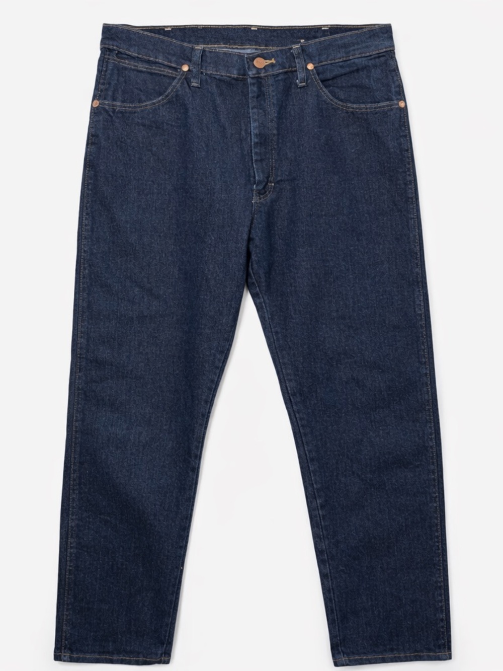 Wrangler Cowboy Cut Jeans Mens 35x32 A103 Original Fit Dark Wash Western Denim